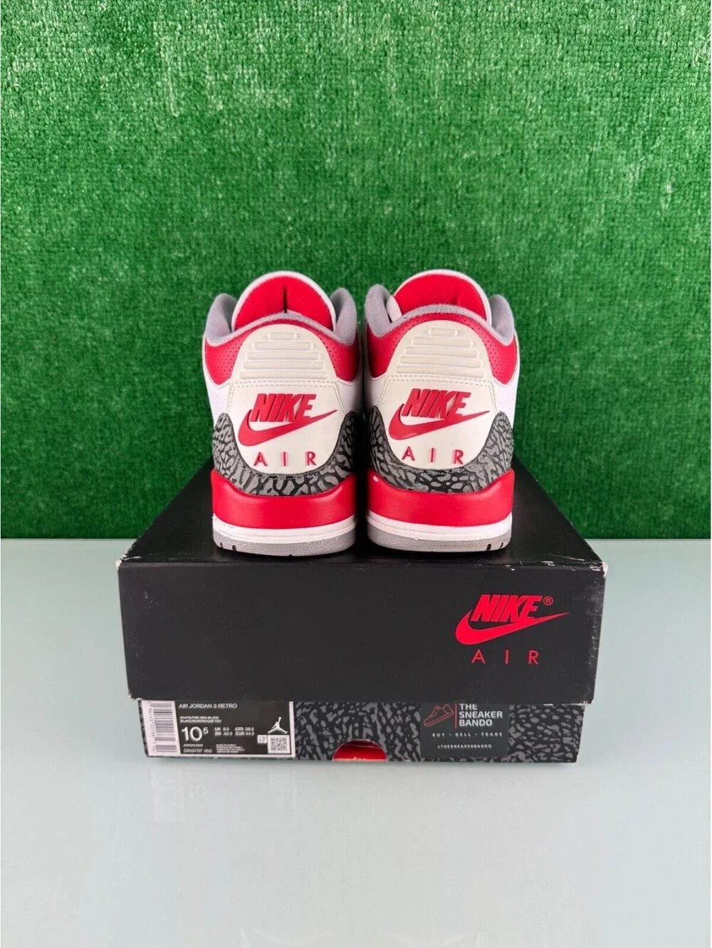 Size 10.5 - Jordan 3 Retro Mid Fire Red